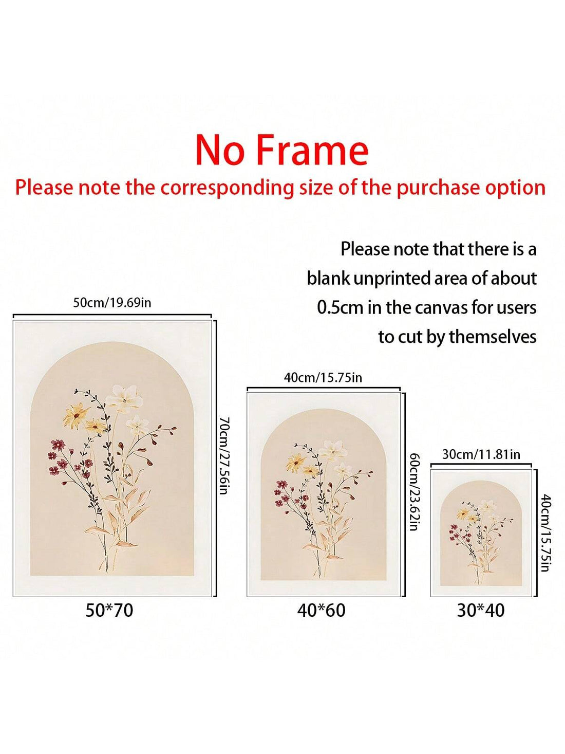 Transform your space with our delightful 3-Piece Watercolor Wildflower Art Set! These whimsical floral prints bring a splash of nature's playfulness to any room. The minimalist design keeps things fresh and modern, while the delicate watercolor technique adds just the right touch of charm. Perfect for creating that Instagram-worthy accent wall you've been dreaming about!