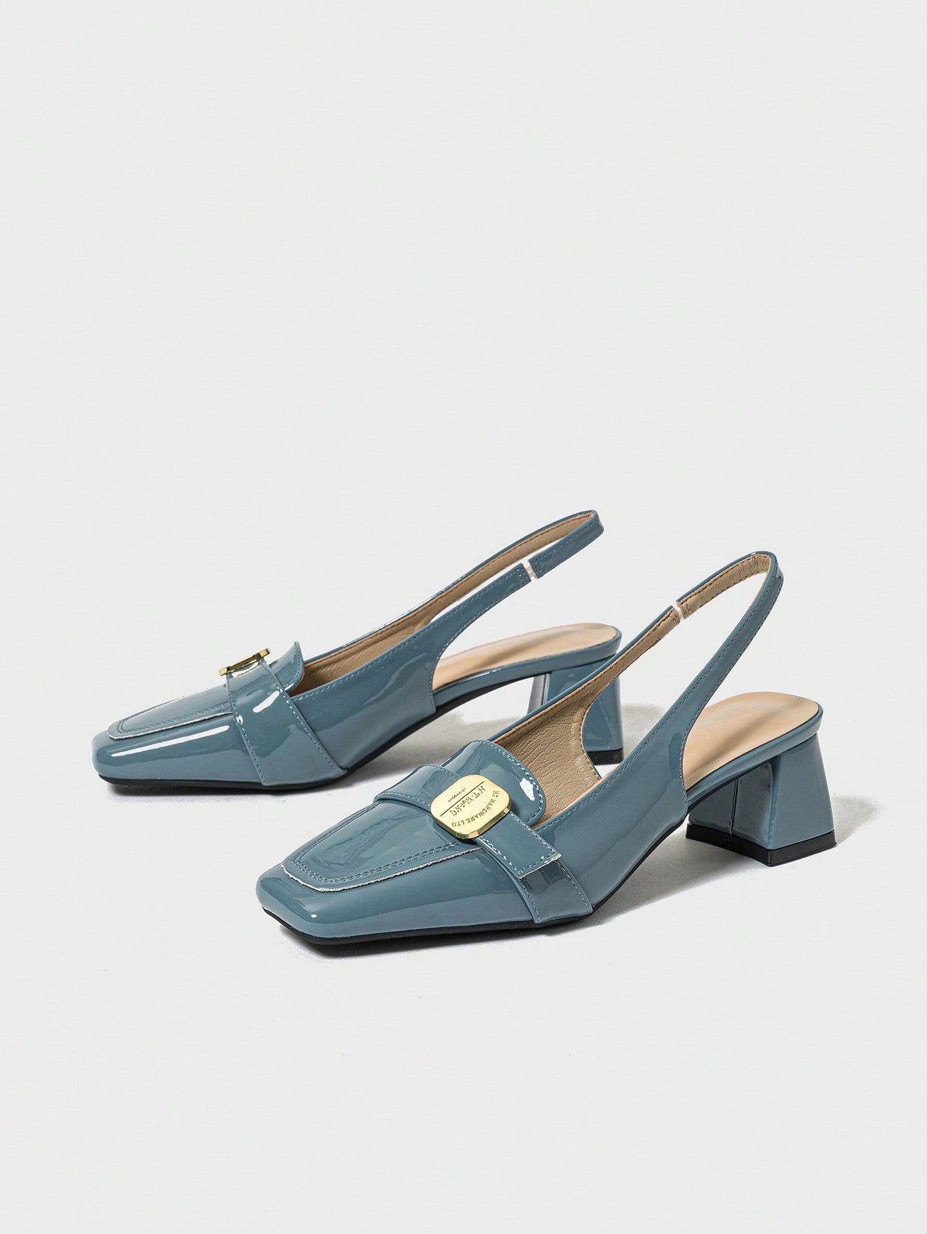 Women's French With Roman Strap Summer Chunky Heels main image 0