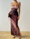 Effortless Elegance: Solid Color Strapless Dress for Everyday Chic