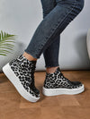 Wild Style: Leopard Print Roman Ankle Boots - Perfect for Office Wear