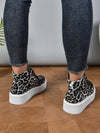 Wild Style: Leopard Print Roman Ankle Boots - Perfect for Office Wear