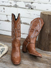 Stylish Embroidered Mid-Calf Western Boots for Women – Perfect for Spring & Autumn Fashion