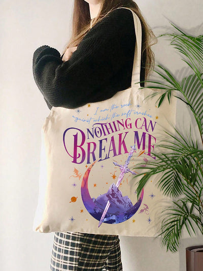 Expertly designed for fans of A Court of Thorns and Roses, this House of Wind Book Club tote bag is both trendy and functional. Made for women, this shoulder bag is the perfect accessory for book lovers to carry their favorite reads in style.