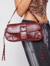 Riveting Style: Chic Shoulder Bag for Women and Teenagers