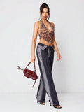 Studded baguette shoulder bag product view 8
