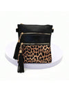 Wildly Chic Leopard Print Tassel Crossbody Bag - Your Statement Piece for Every Outing!