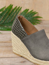 Chic Comfort: Versatile Thick-Soled Wedge Woven Slip-On Flats for Women