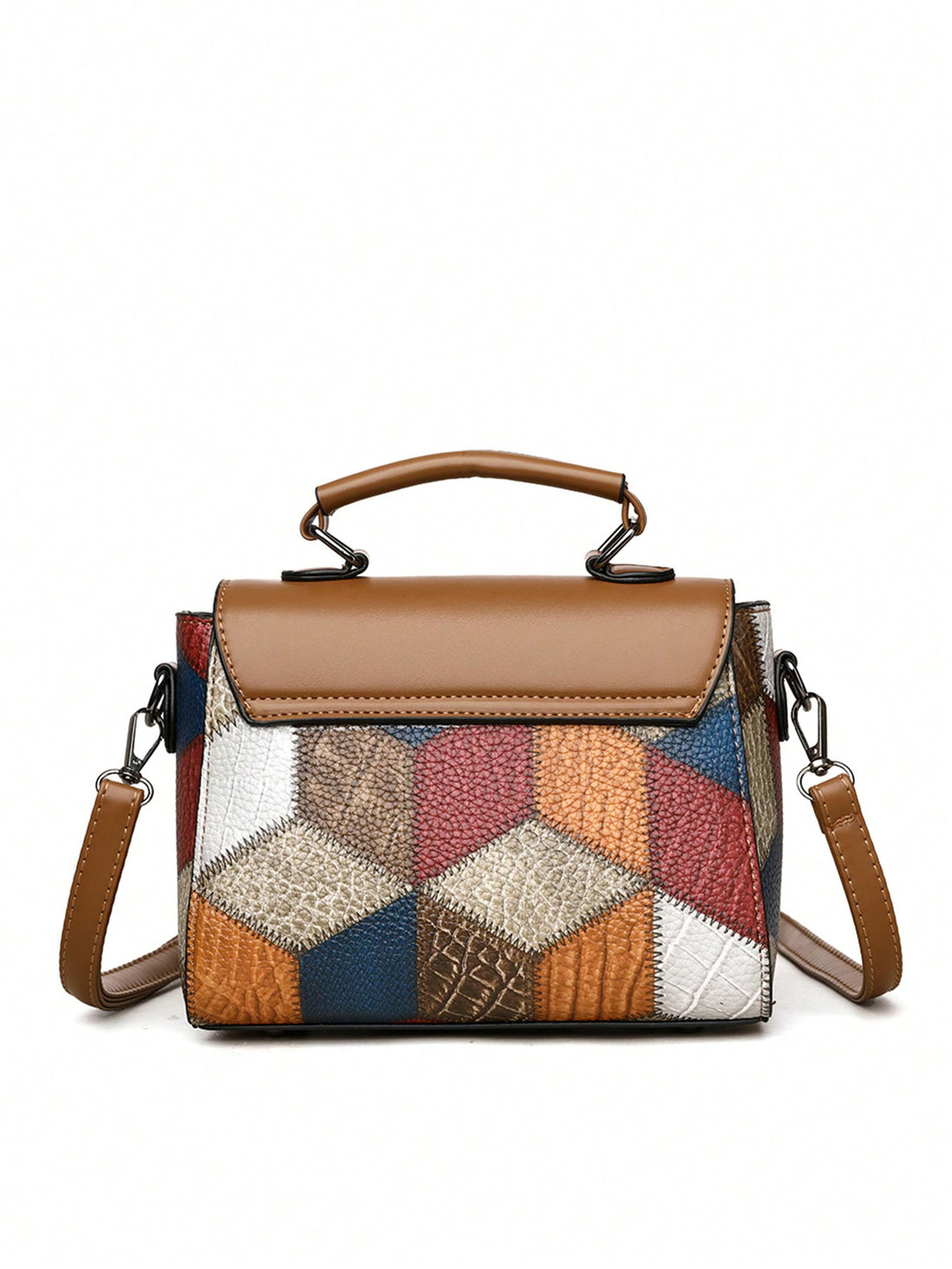 Add a touch of vintage charm to your style with our Retro Metal Flip Lock Handbag. This chic bag features a flip lock closure for secure storage and a versatile design that can easily transition from day to night. Elevate any outfit with this timeless and stylish accessory.