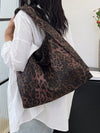 Retro Casual Single Shoulder Tote Bag: Stylish & Spacious