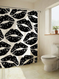 Elevate your bathroom decor with our Black Lips Pattern Printed Shower Curtain. Featuring a modern style and waterproof, anti-mildew properties, this curtain is both functional and stylish. Enjoy a clean and stylish bathroom with this must-have accessory.
