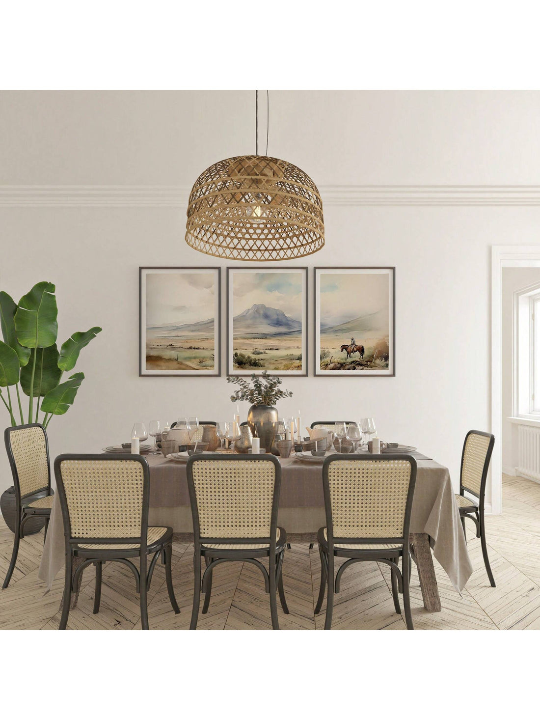 Bring the spirit of the Wild West right into your home with this Rustic Western Cowboy Wall Art Set! Featuring vintage-style canvas prints, these pieces capture iconic cowboy scenes and Southwestern charm perfect for adding character to any room. Whether you're aiming for a cowboy-inspired living room or a cozy hacienda vibe, these prints add playful warmth and nostalgic flair that make your walls come alive with story and adventure. Saddle up for stylish home decor with a touch of frontier fun!