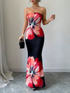 Chic Summer Elegance: Floral Print Bodycon Dress