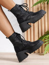 Elevate Your Style with New Fashion Chunky Heel Short Boots for Women