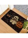 Skull Dancing Halloween Party Doormat: Modern, Minimalist, & Non-Slip