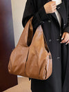 Retro Casual Single Shoulder Tote Bag: Stylish & Spacious