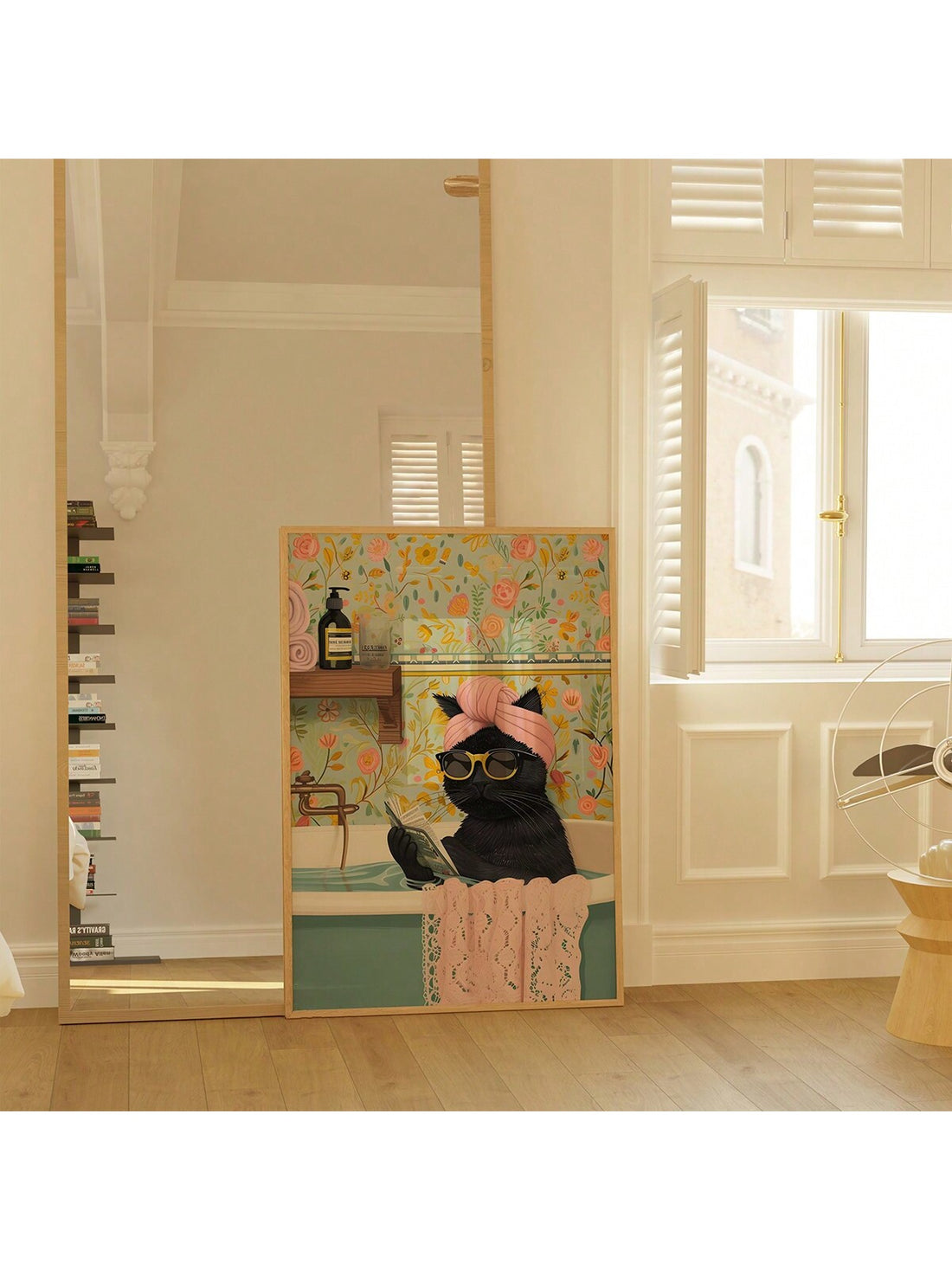 Enhance your living room or bedroom decor with our Colorful Eclectic Digital Wall Art. This trendy poster adds a pop of color and personality to any space. Its unique design and vibrant hues are sure to impress guests and transform your room into a stylish oasis.