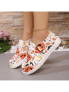 Halloween Inspired Women's Sneakers: Trendy Style for Spring and Autumn