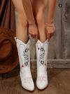 Vintage Embroidered Western Style Over-The-Knee Boots: A Modern Twist on Classic Fashion