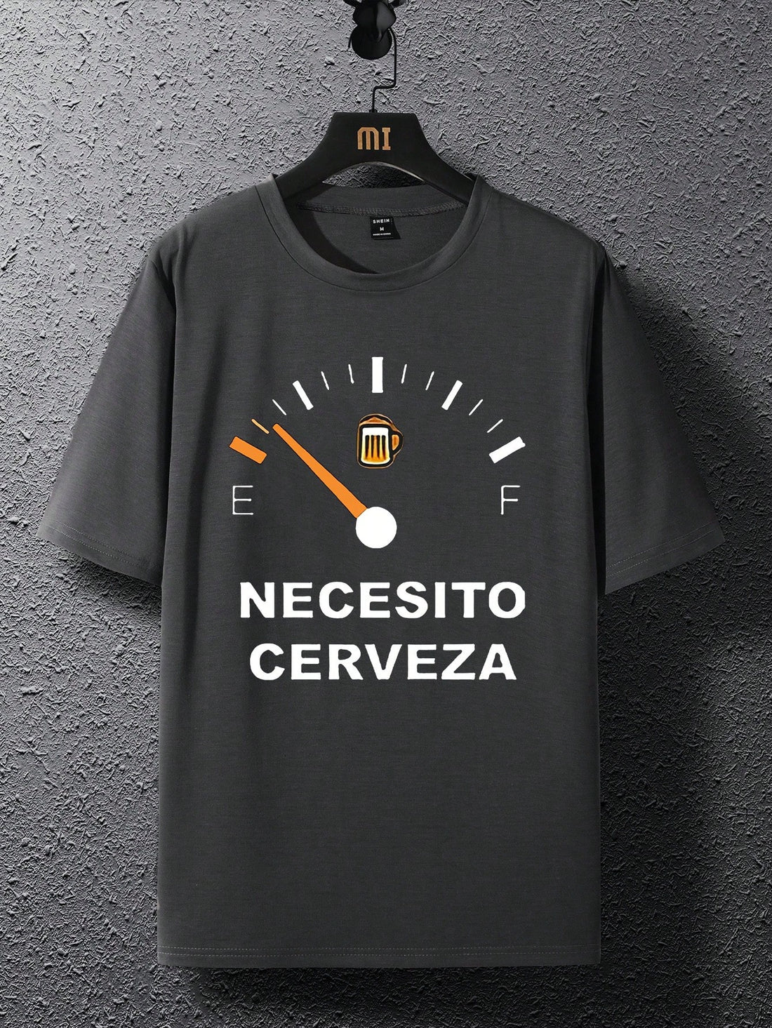 Upgrade your wardrobe with this instrument panel printed crew neck t-shirt. Expertly crafted for men, its short sleeves and crew neck design provide comfort and style. Enhance your look with this unique and versatile t-shirt.