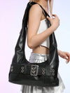 Retro Punk Rock One-Shoulder Bag: The Ultimate Cool and Edgy Travel Companion