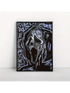 Modern Ghostface Canvas Art: Spooky Halloween Decor for Home and Office