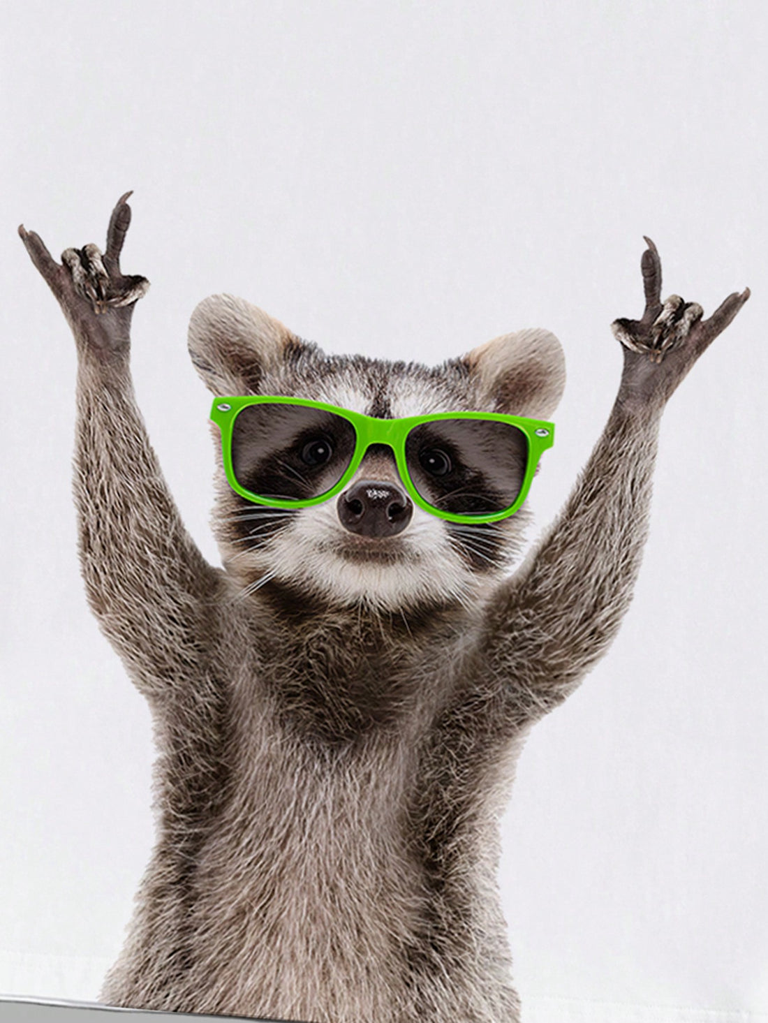 Introducing the Retro Cool: Men's Summer Raccoon Print Short Sleeve T-Shirt. Made for the stylish and adventurous, this tee features a unique raccoon print that will make you stand out from the crowd. Crafted with premium quality material, it offers a comfortable fit and is perfect for your casual summer wardrobe. Get yours now!