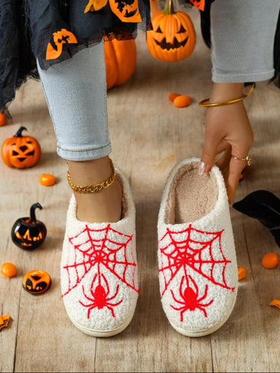 Cute & Spooky Limited Edition Halloween Slippers: Perfect for Autumn and Winter Wear