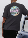 Men's Unique Printed Casual T-Shirt: Add a Pop of Personality to Your Wardrobe