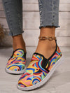 Summer 2024 New Arrival: Trendy Slip-On Printed Women's Flat Shoes - Lightweight and Comfortable Casual Shoes