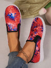 Summer 2024 New Arrival: Trendy Slip-On Printed Women's Flat Shoes - Lightweight and Comfortable Casual Shoes