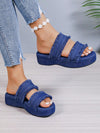 European Chic Wedge Heel Sandals - Comfortable and Fashionable