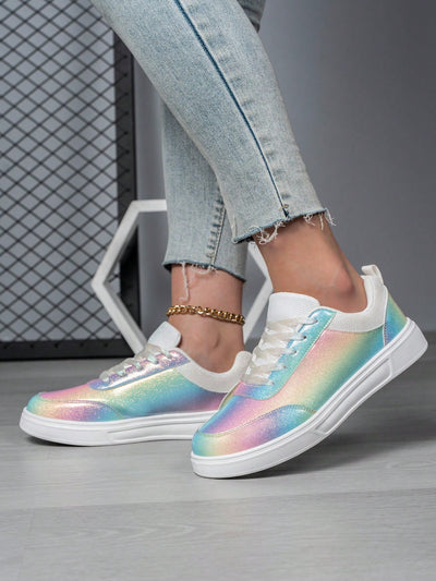 Sparkle Sequin Sports Sneakers - The Perfect Party Shoes