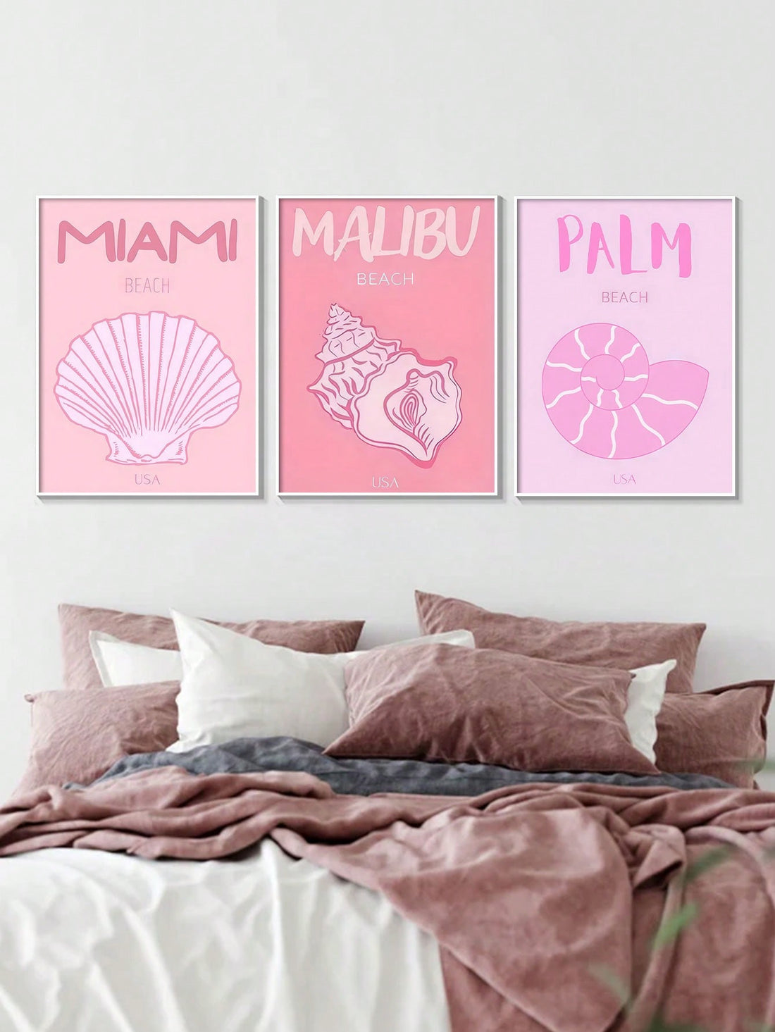Bring a splash of seaside charm to your space with this chic 3-piece minimalist pink beach canvas art set. Perfect for adding a playful yet stylish touch, these canvases capture the calm and beauty of the beach in soft pink hues. Ideal for brightening up any room, they effortlessly blend modern simplicity with coastal vibes to keep your décor fresh and fun.
