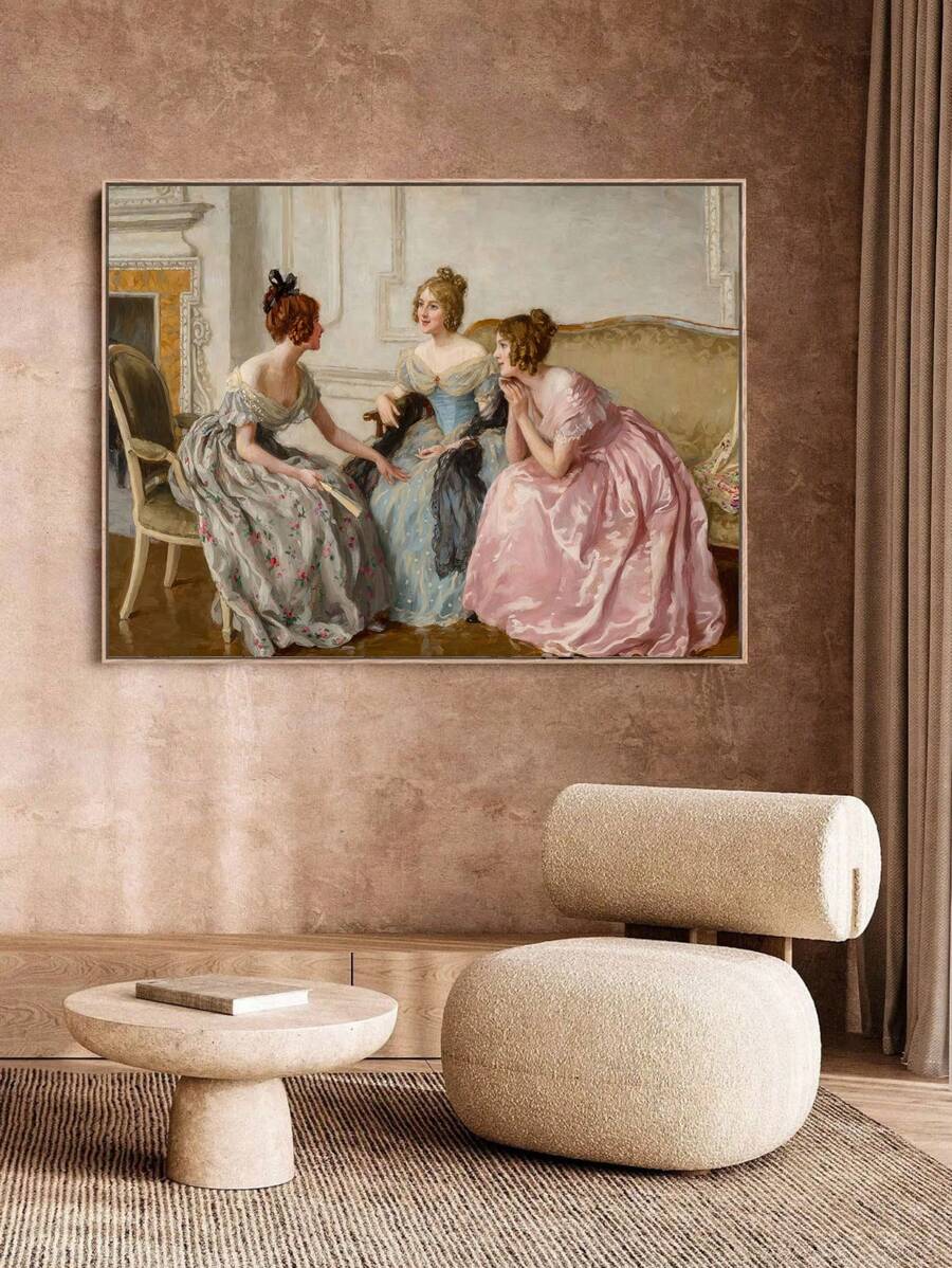 Elevate your space with this captivating vintage European girl wall art poster. Featuring a sophisticated graphic design in rich multicolor tones, this piece brings timeless elegance to any room. The chemical fiber material ensures durability and vibrant color retention. Perfect for living rooms, bedrooms, and hallways, it adds a touch of artistic charm and European sophistication to your home décor. Whether you're creating a gallery wall or making a statement piece, this poster transforms ordinary spaces i