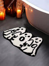 Spooktacular Ghost Plush Doormat – Halloween Non-Slip & Absorbent Rug