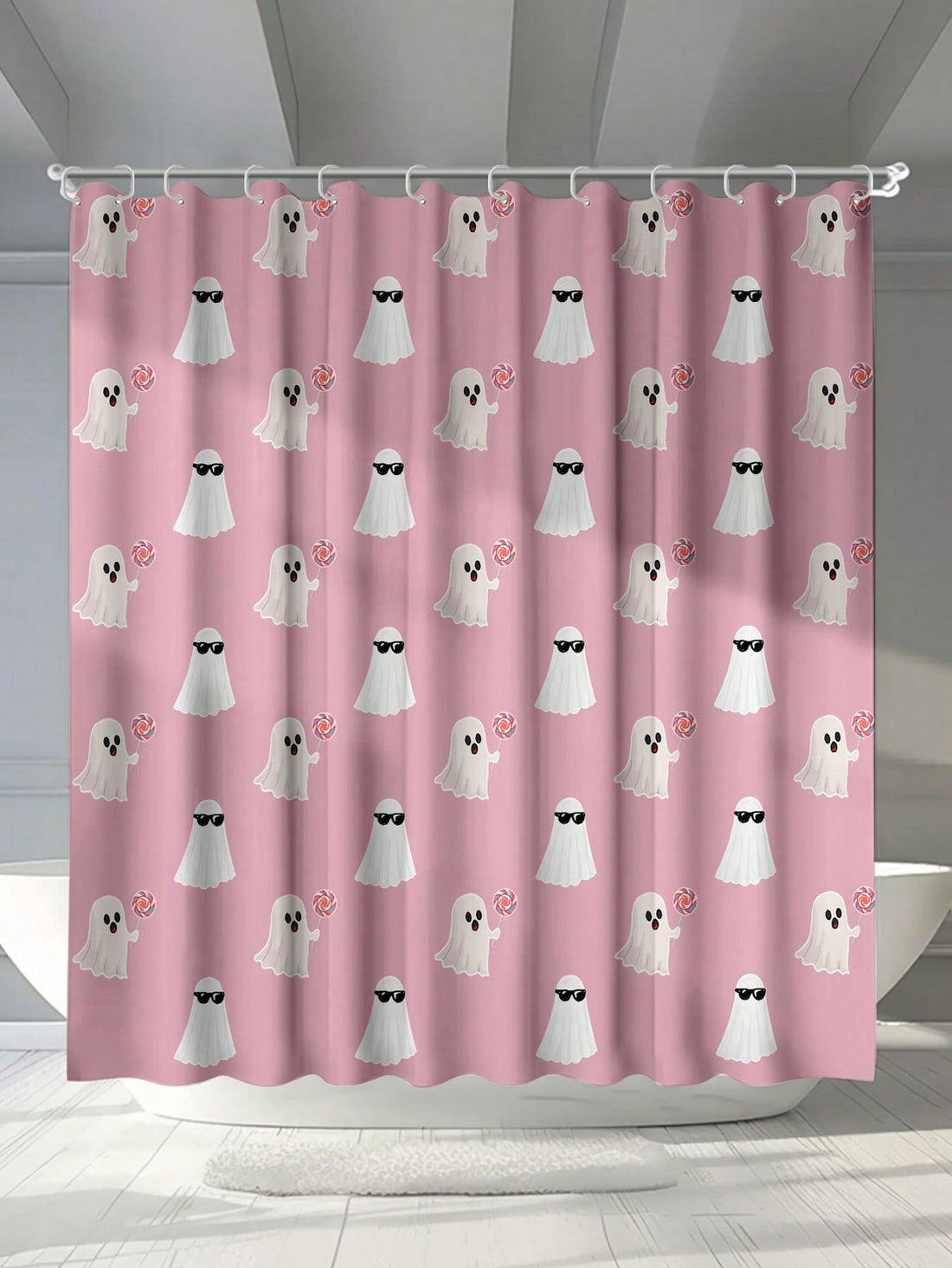 Transform your bathroom into a magical oasis with our Enchanting Halloween Fairy Print Shower Curtain Set. Featuring a beautiful and durable design, this waterproof shower curtain comes with hooks for easy installation. Elevate your bathroom decor and enjoy a serene shower experience.