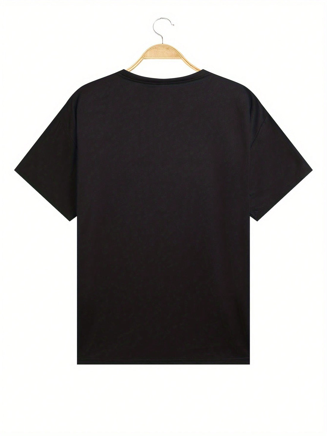 Elevate your everyday style with this Men's Minimalist Cross Print T-Shirt. Featuring a clean, striking cross design, comfy round neck, and easygoing short sleeves, it’s perfect for daily adventures or just chilling out. Lightweight and breathable, it keeps you cool while making a simple statement – effortlessly cool with zero fuss.