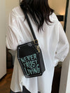 Spooky Chic: Alien Spider Web Shoulder Bag - Perfect for Halloween Shopping and Going Out