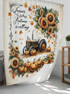 Feline Fall Fun: Cat Pumpkin Bathroom Decor Set for Comprehensive Bathroom Scenarios