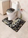 Feline Fall Fun: Cat Pumpkin Bathroom Decor Set for Comprehensive Bathroom Scenarios