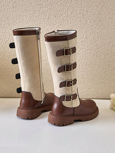 Trendy High Leather Boots for Winter & Autumn – Stylish Footwear for Trendsetters!