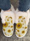 Winter Wonderland: Women's Cartoon Flower Print Boots - Cosy, Stylish, and Fun!