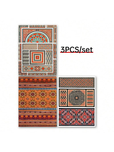 Elegant Set of 3 Arabic Prints: Islamic Wall Art for Stunning Home Decor