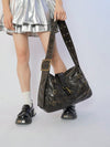 Retro Punk Rock One-Shoulder Bag: The Ultimate Cool and Edgy Travel Companion