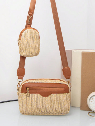 Elegant European-Inspired Women's Crossbody Bag for Spring and Summer