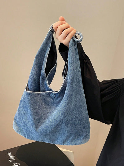 Versatile Casual Hobo Bag: Large Capacity Shoulder Bag for Daily Use, Travel, Work & More