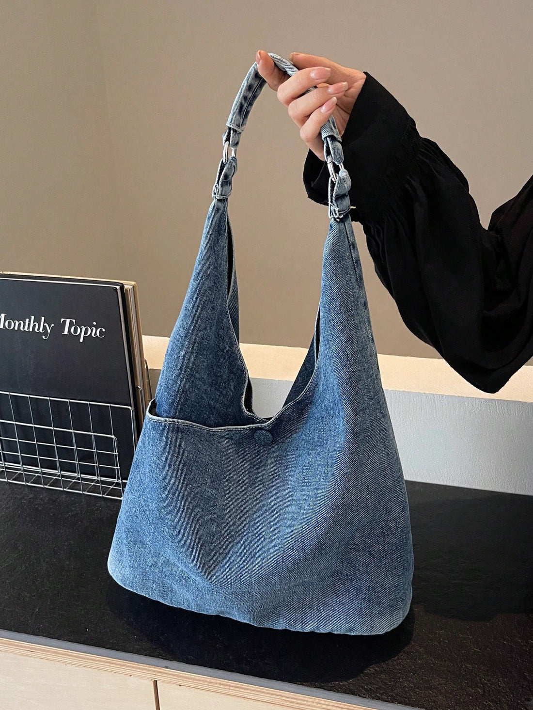 Expertly crafted for everyday use, travel, work, and more, our Versatile Casual Hobo Bag provides ample storage space without sacrificing style. With a large capacity and comfortable shoulder straps, this bag is perfect for keeping your essentials organized and easily accessible on the go.