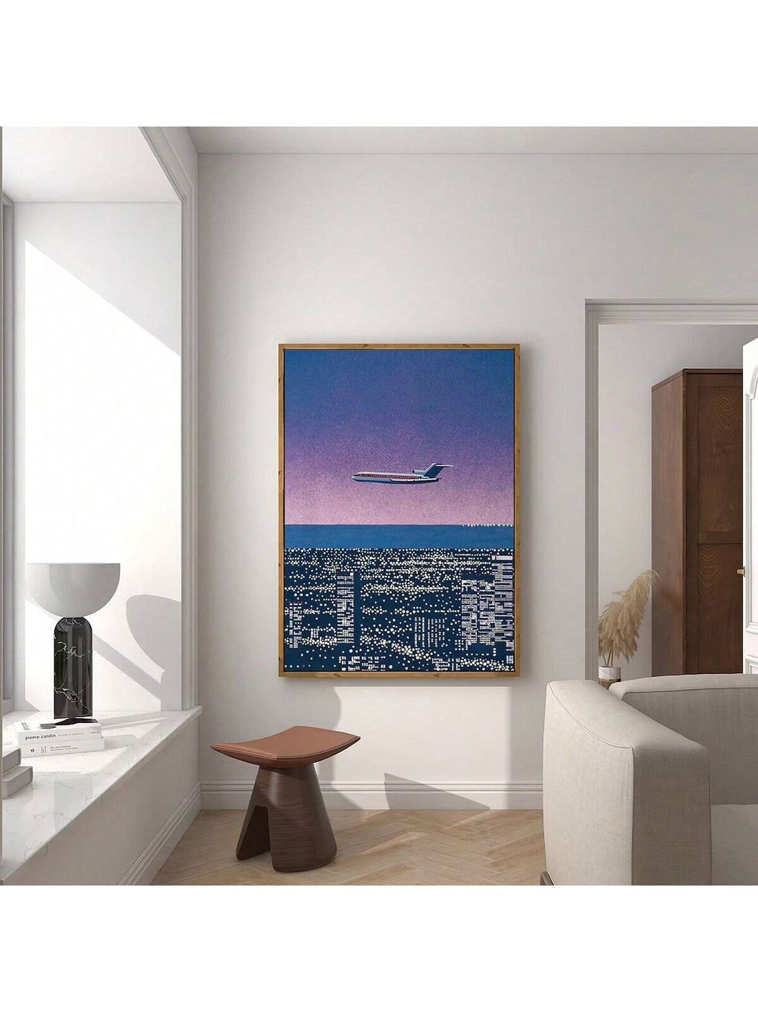 This stunning Retro Japanese Sunset Art Print captures the essence of vintage Japan with its vibrant colors and bold illustration. Created by renowned artist Hiroshi Nagai, this canvas poster adds a touch of style and sophistication to any home decor. Elevate your space with this unique and timeless piece.