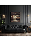 Victorian Elegance: Tired Woman Antique Canvas Wall Art for Timeless Home Decor