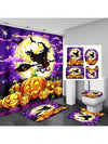 Spooky and Stylish: Halloween Ghost Themed Shower Curtain Set